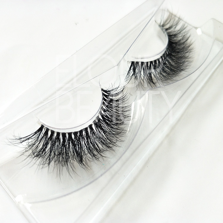 Softest 3d naked band custom mink lashes wholesale ED16